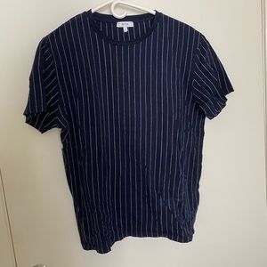 REISS men’s vertical striped shirt